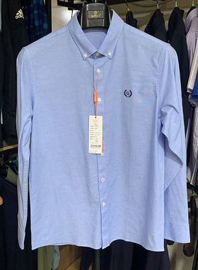 金利来GY男装秋款休闲简约长袖衬衫SLTA049-KH107-35