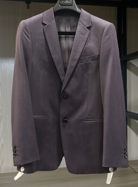 金利来男装西装秋冬季羊毛混纺修身时尚版外套MZTF25016213-66