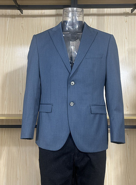 金利来商务男装秋冬款含羊毛混纺修身版西服外套MZTF25016214-54