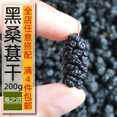200g海之远黑桑葚干原汁原味非糖渍新疆特产干果孕妇孕期零食泡水
