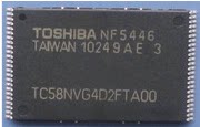 TC58NVG4D2FTA00 TC58NVG02A1FT10 TOSHIBA 闪存芯片