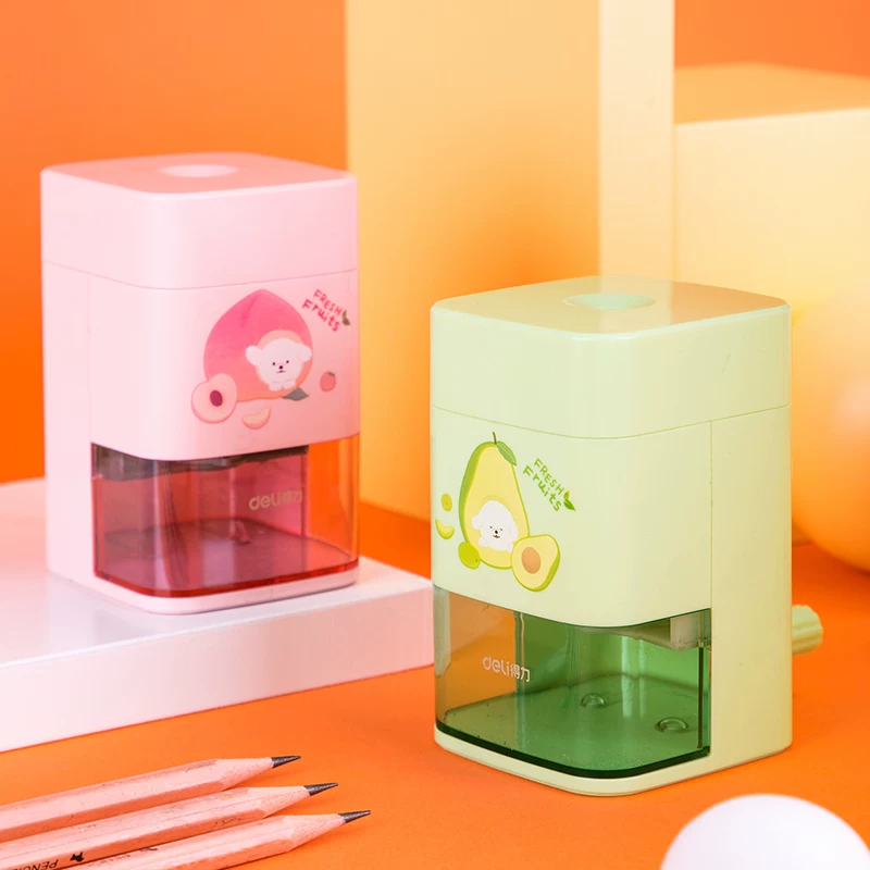 Children's sharpener for students, grabber for early age, handheld automatic universal stationery