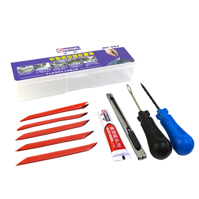 迈克真空胎补胎工具套装补胎胶条