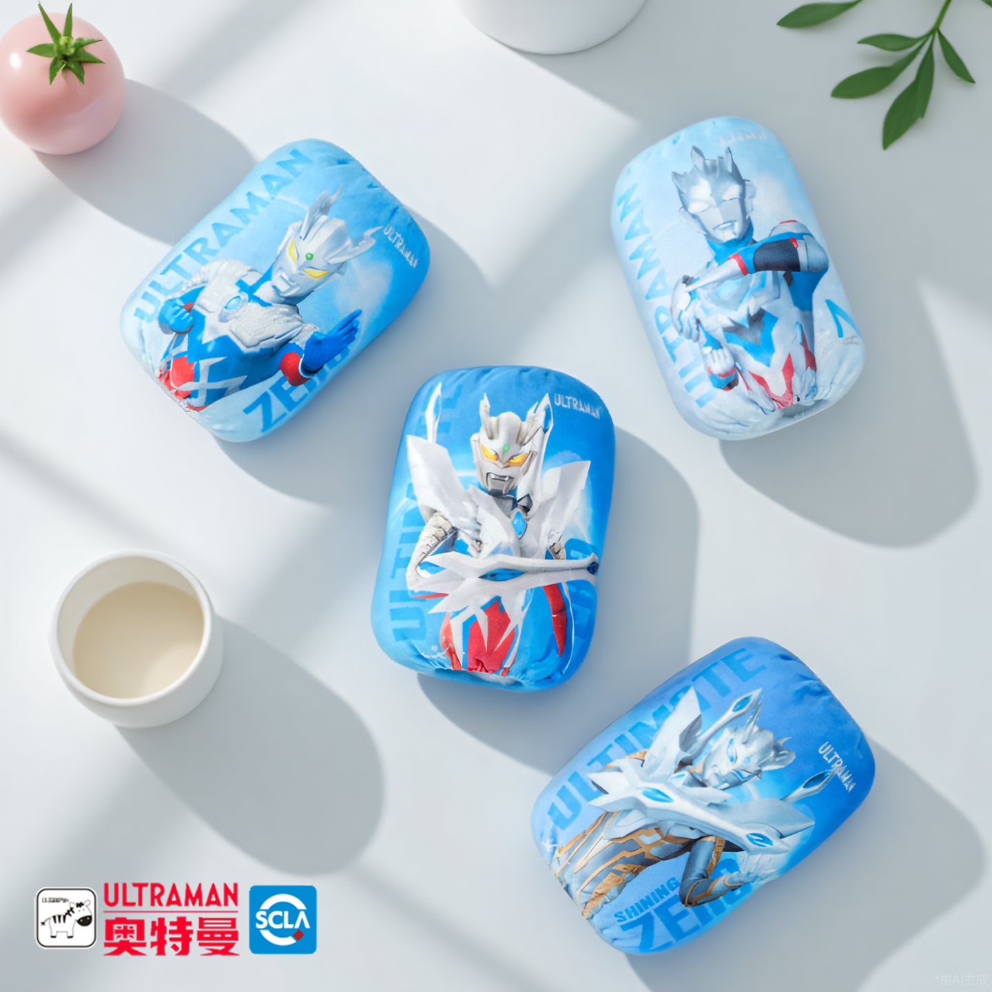 奥特曼儿童袖套短款可爱防脏