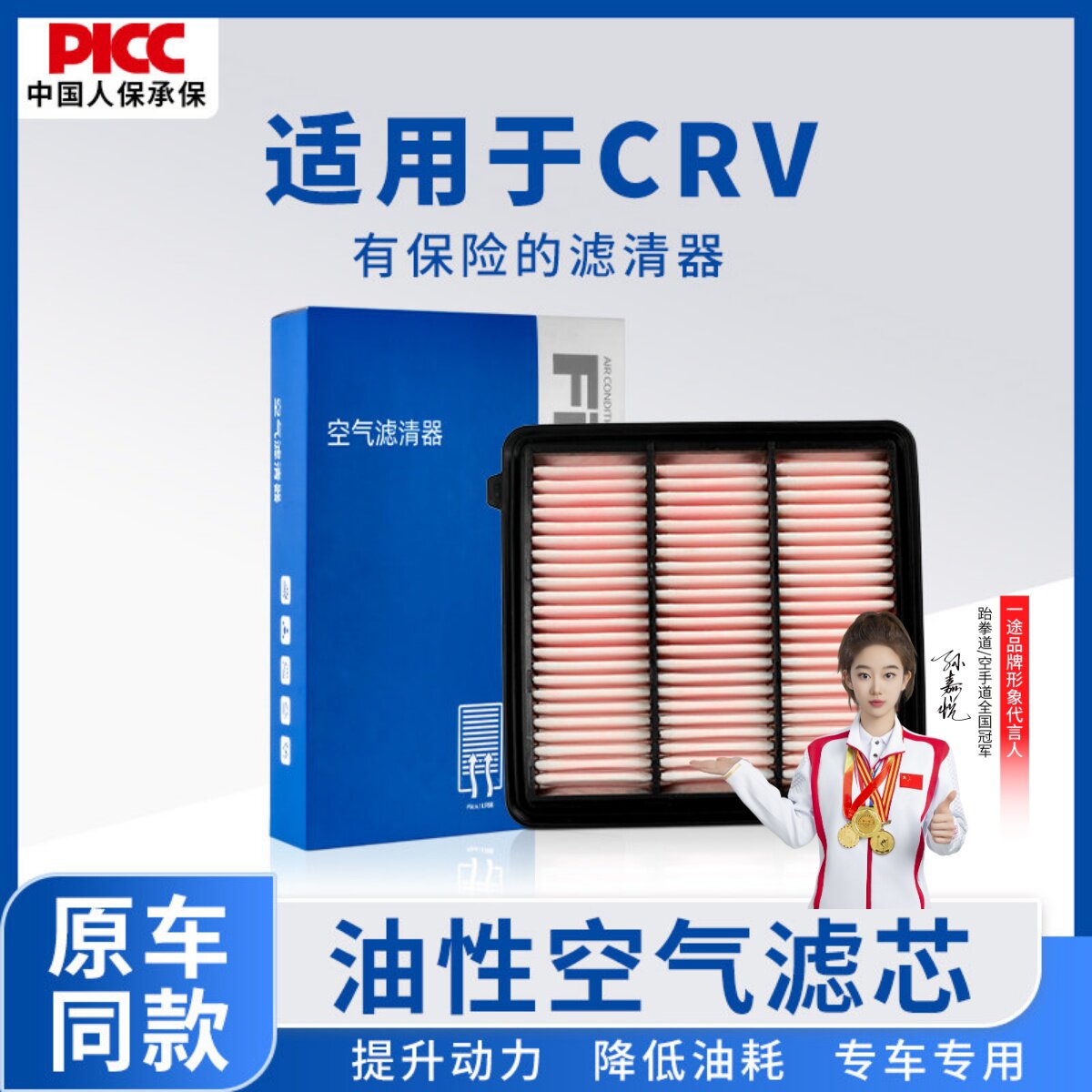 [高效过滤]CRV油性空气滤芯原装图片