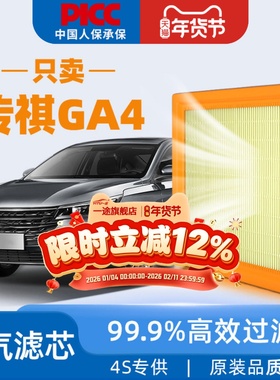 适配传祺GA4空气滤芯广汽传奇原厂21款原装汽车空滤空气格滤清器