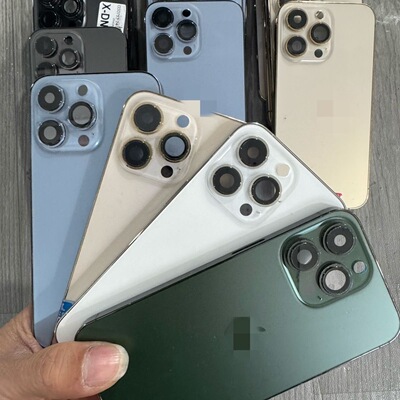 适用苹果13pro11pro拆机中框12promax后壳12mini后盖总成14promax