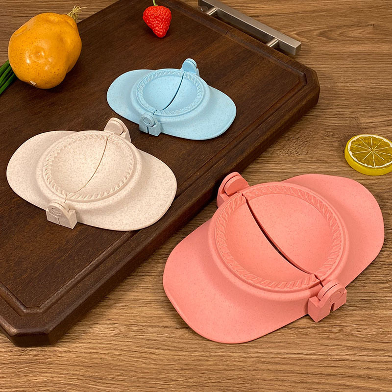 新款小麦杆饺子器创意花型饺子模具饺子夹油角印水饺包饺子神器