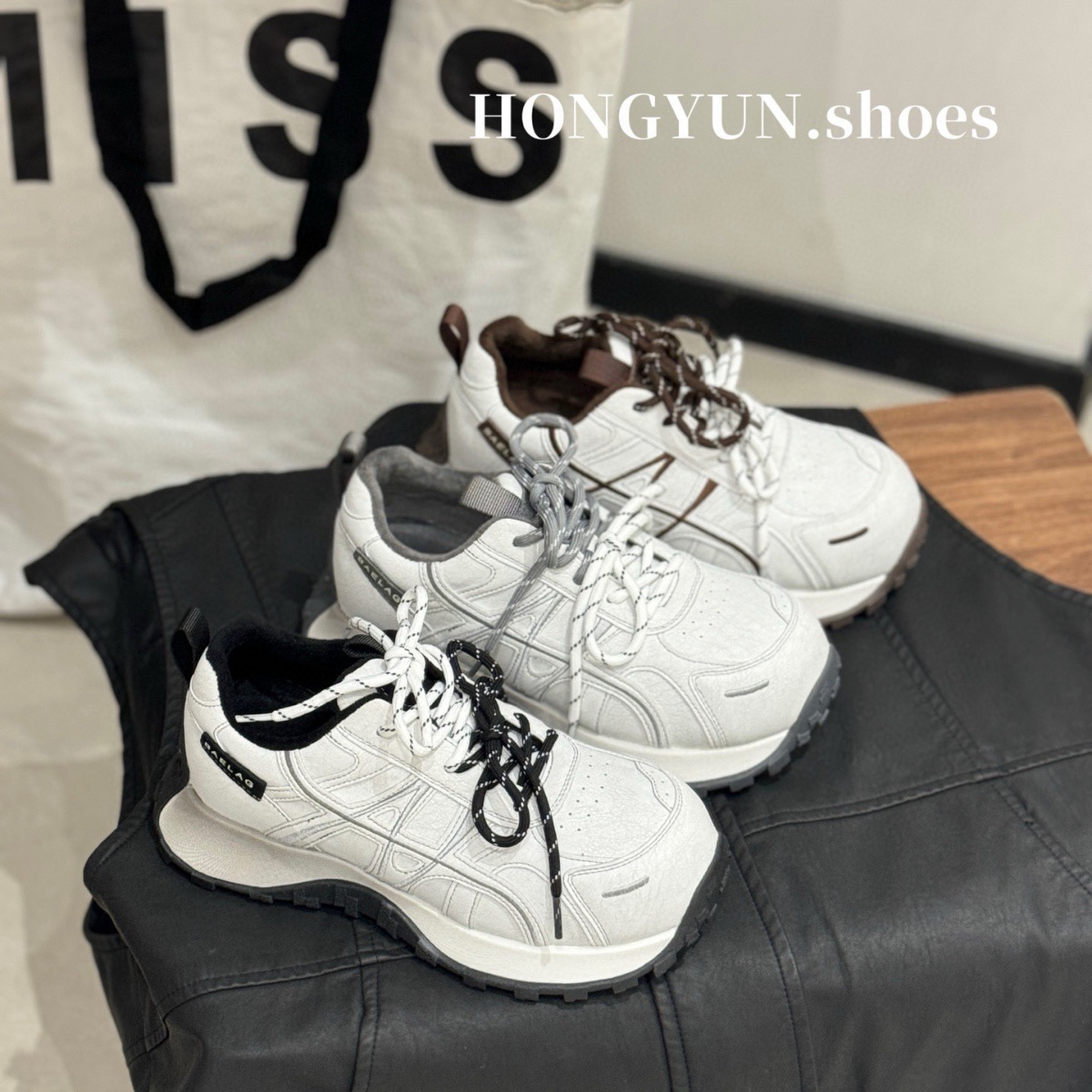 欧货厚底小蛮腰女休闲运动鞋