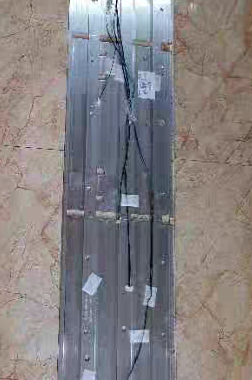 厡装拆机三星QA75Q70AAJXⅩZ灯条带铝板发货，测试好