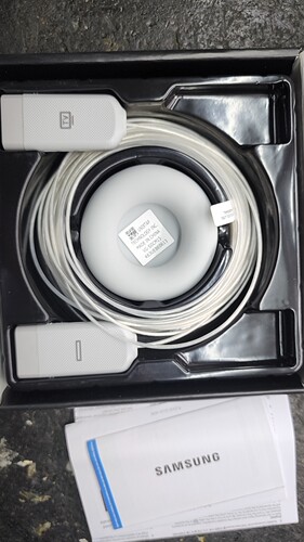 全新原装三星QA75Q7FAMJQ7C/F/Q8C/Q9/集线盒，光纤线BN39-02301A