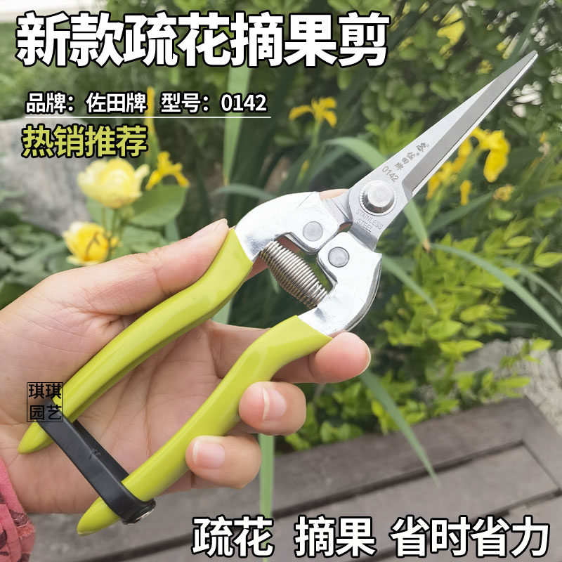 佐田稀果剪葡萄采果剪柑橘剪桔子蔬果剪摘果剪果园果树剪采摘剪刀