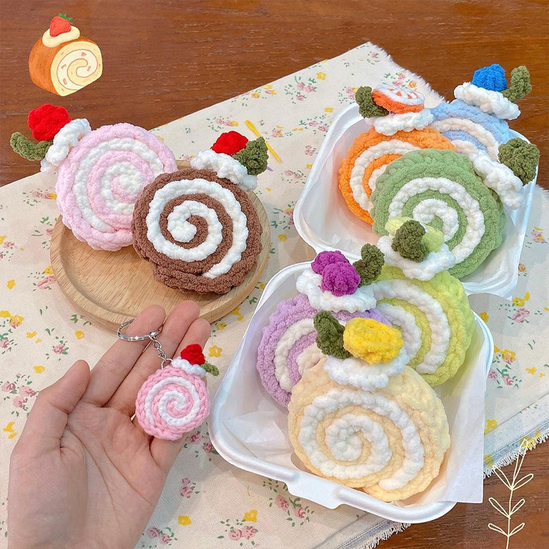 毛线手工钩织挂件/钥匙扣DIY