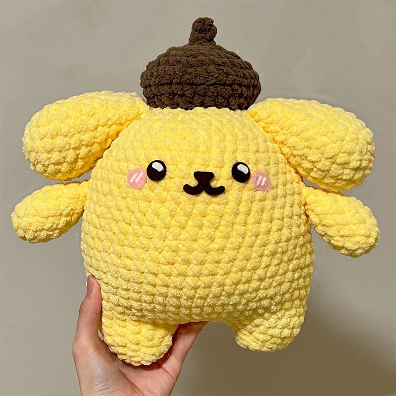 粗冰条手工钩织玩偶DIY材料包