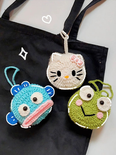 细牛奶棉手工钩织包包DIY