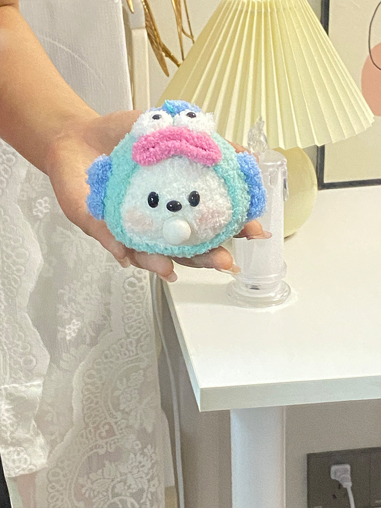 毛绒线手工钩织挂件/钥匙扣DIY