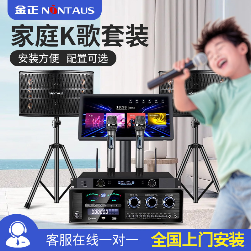 家庭影院音响功放套装客厅KTV电视K歌组合会议室活动中心舞蹈音箱