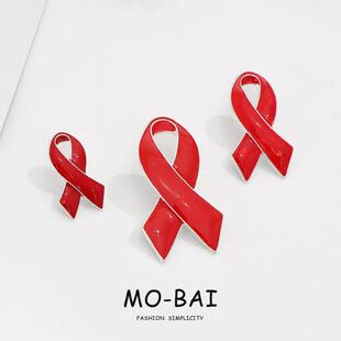 大学生教育局政府工商联大力宣传校区预防艾滋病礼品红丝带定制12