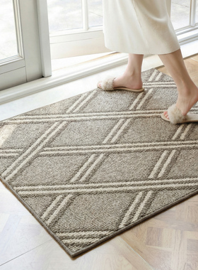 入户门地垫高级感耐脏防滑垫玄关入门脚垫门垫进门家用大门口地毯