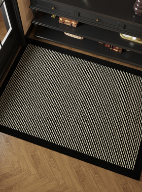 中古风地垫入户门垫进门地毯新款高级感防滑垫门垫玄关门口蹭脚垫