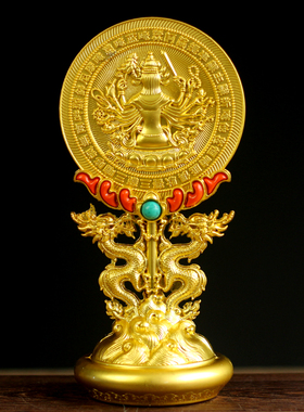 准提镜合金密宗供具用品佛母