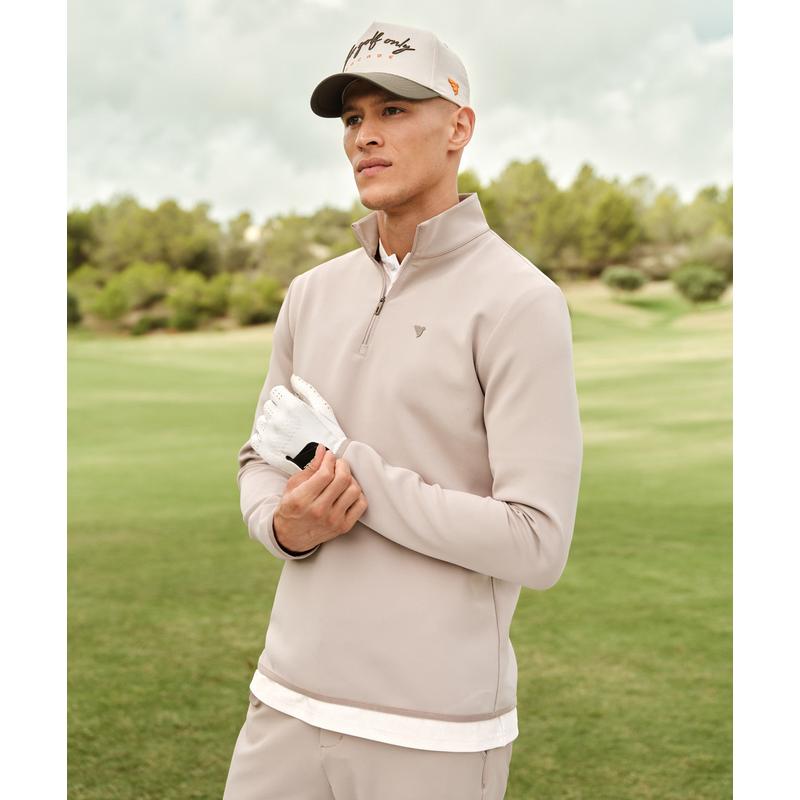 代购MACADE男士毛衣保暖防风轻薄弹力户外运动针织爆款简约