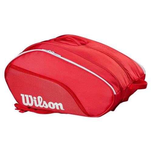 海外代购Wilson/威尔胜网球包隔热保护独立鞋仓大容量聚酯纤维