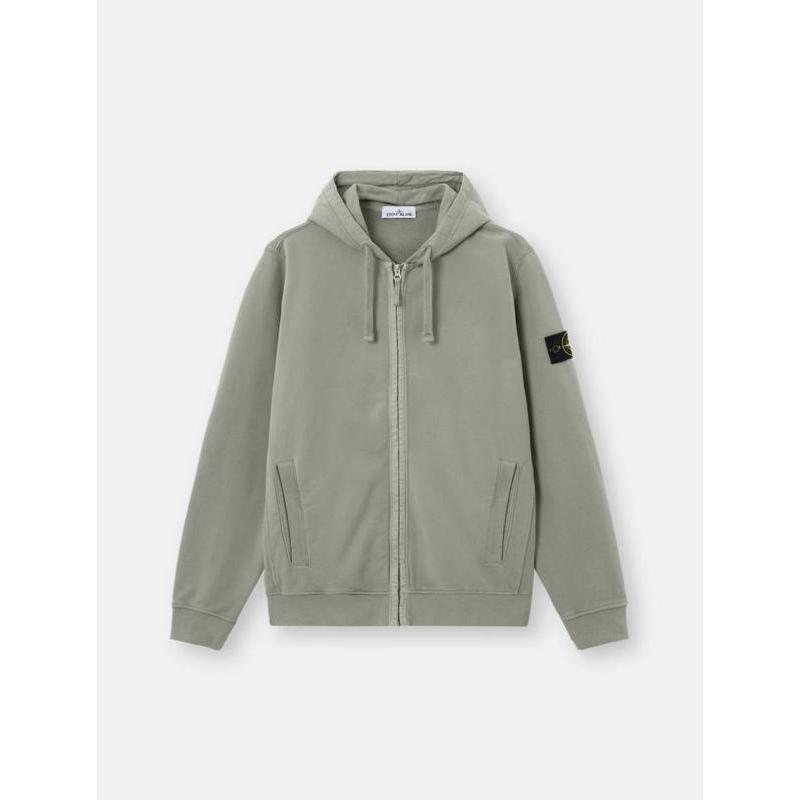 STONE ISLAND男士卫衣保暖舒适棉质连帽日常休闲外套潮流简约