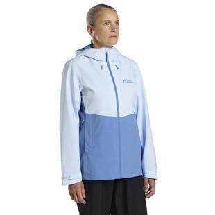 代购 wolfskin狼爪女士冲锋衣防水防风透气户外夹克连帽 Jack