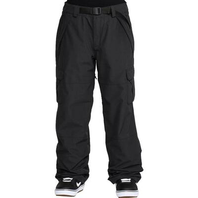 代购Volcom女士滑雪裤防水性能透气设计保暖结构防风保护黑色