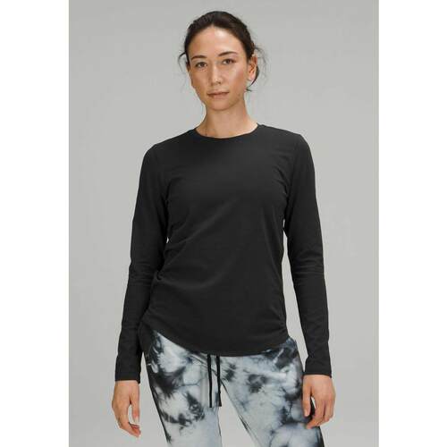 代购lululemon露露乐蒙女士运动T恤透气舒适贴身柔软日常穿着