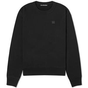 Acne Studios 运动卫衣女式专柜直邮黑色圆领长袖T恤春秋新款正品