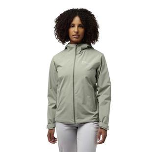 wolfskin狼爪女士冲锋衣保暖防风防水软壳衣连帽长袖 代购 Jack