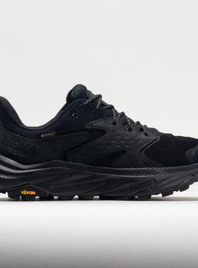 代购Hoka OneOne男士登山鞋防水防滑缓震耐磨黑色GORE-TEX面料