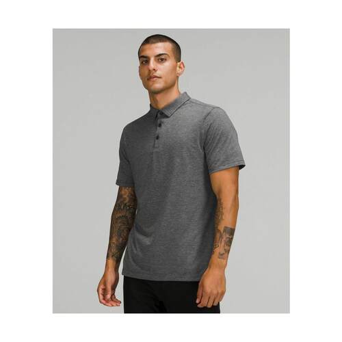 代购lululemon露露乐蒙男士POLO衫透气弹力舒适贴身日常穿着