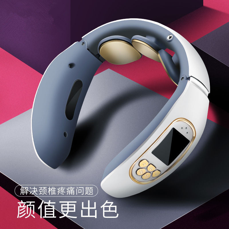 新品肩颈椎按摩器颈部肩颈按摩仪智能劲椎脖子热敷脊椎护