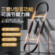 跨境三管U型臂力器三弹簧三档可调节腕力二头肌锻炼器材多功能