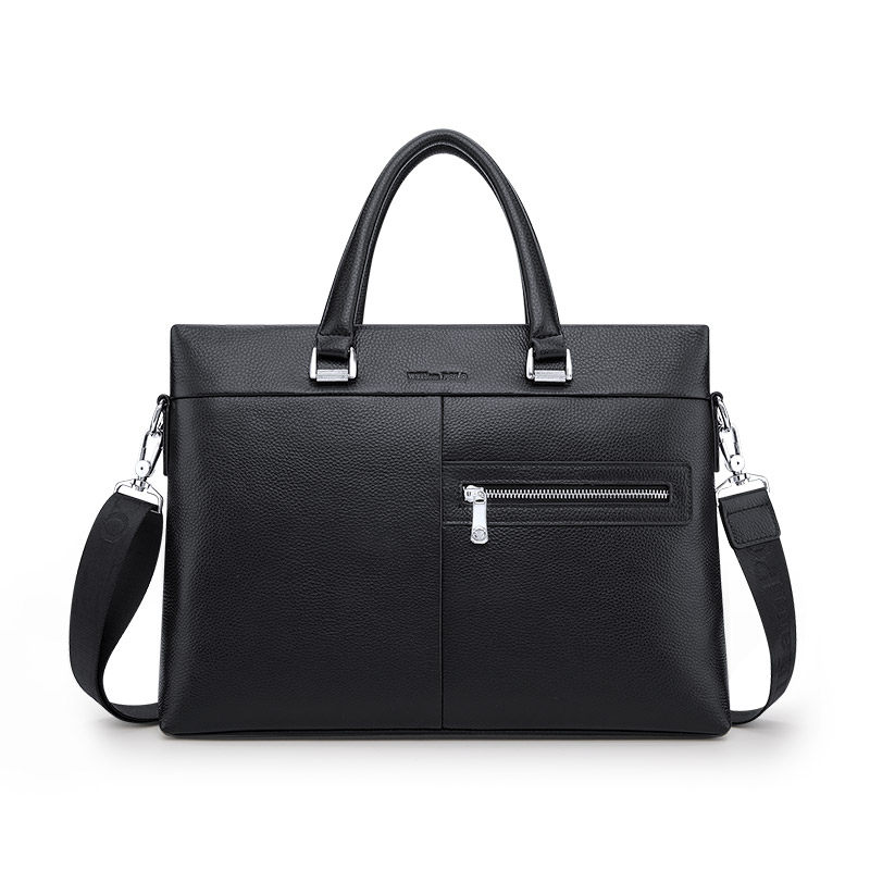 英皇保罗手提商务公文包真皮轻便公务包男士包包2026新款出差通勤