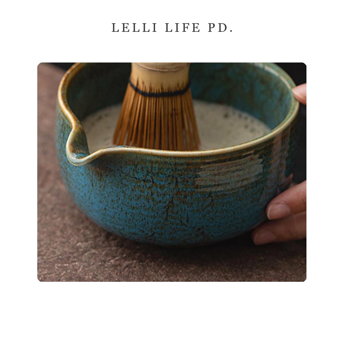 LELLI日式窑变无双抹茶四件套