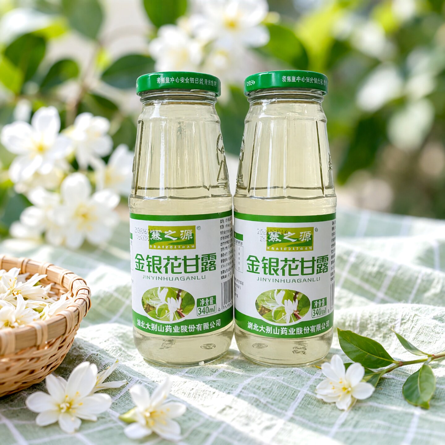 寨之源金银花甘露清热解暑饮料