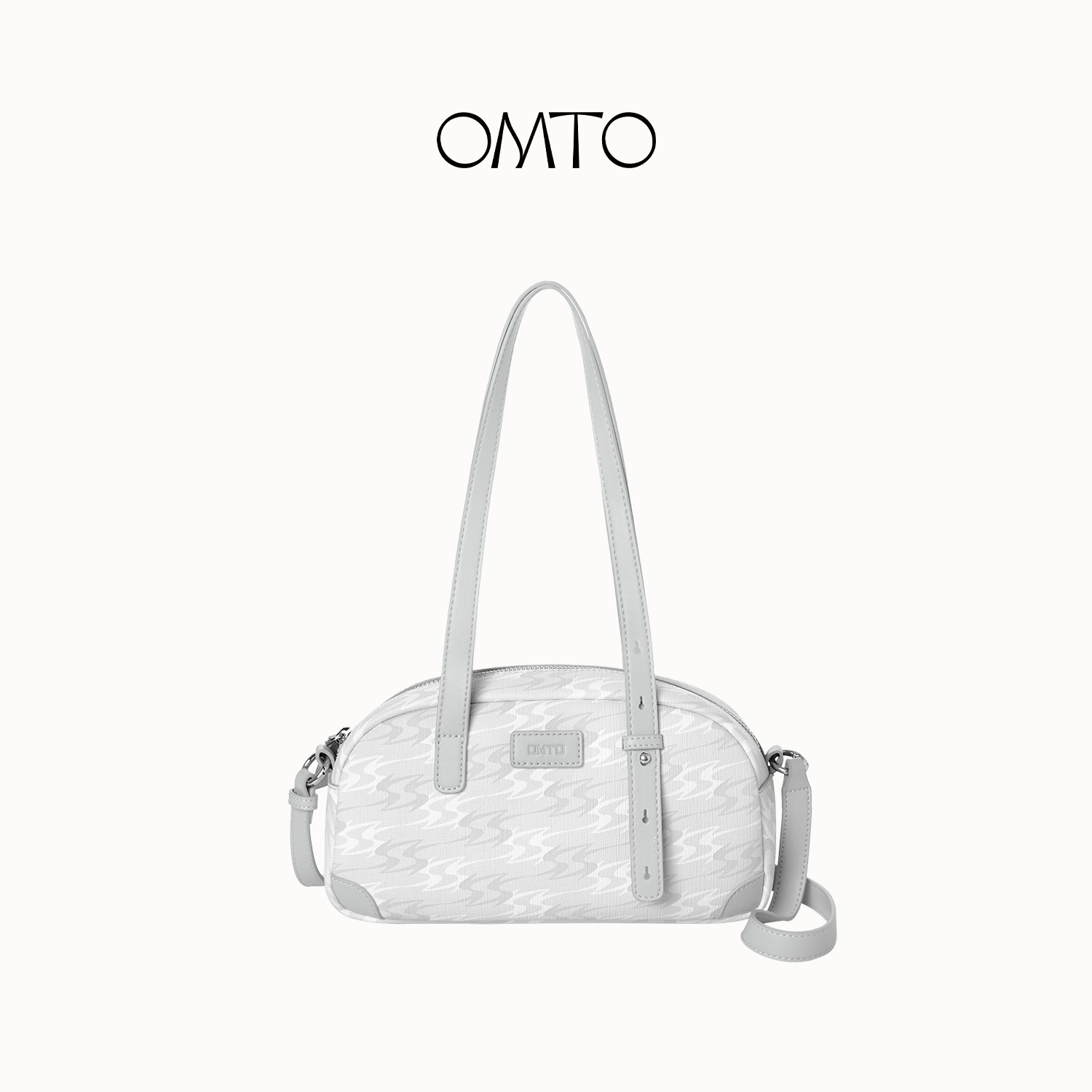 OMTO绵绵波士顿包女包2026新款腋下通勤包休闲高级感单肩斜挎小包