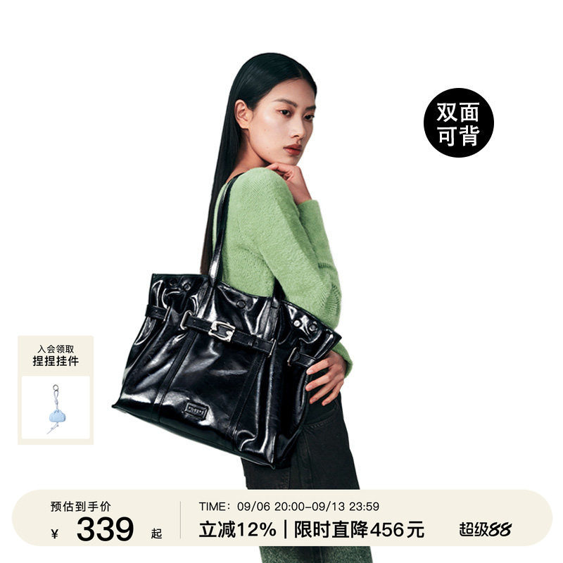 omto云饺包大容量软皮托特包大包图片