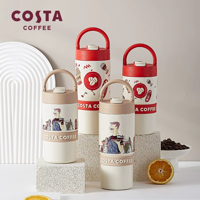 COSTA/咖世家 多彩保温杯便携双饮咖啡杯316L不锈钢随行杯图片