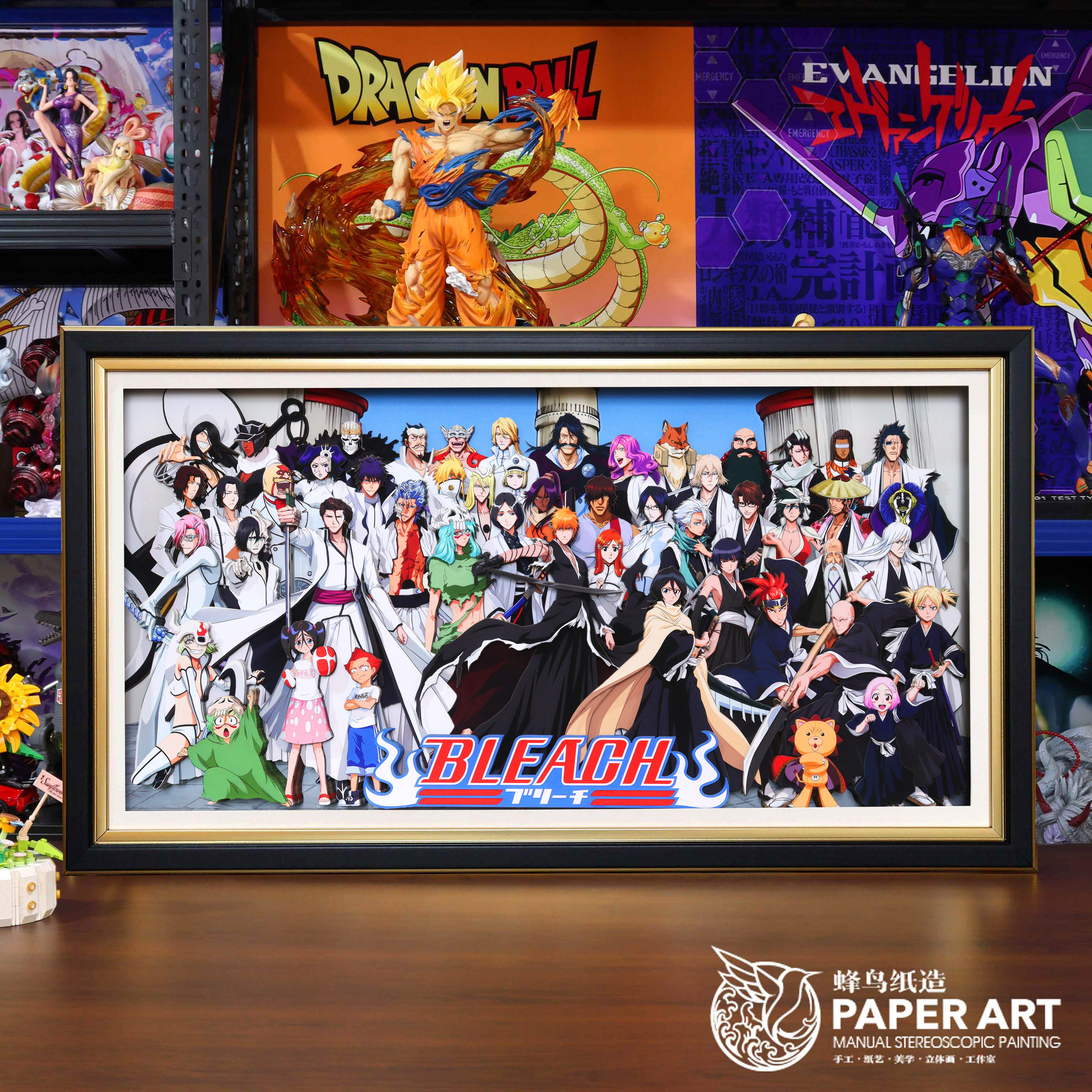 死神境界全家福3D立体画全员一护动漫周边手办装饰挂画摆件礼物