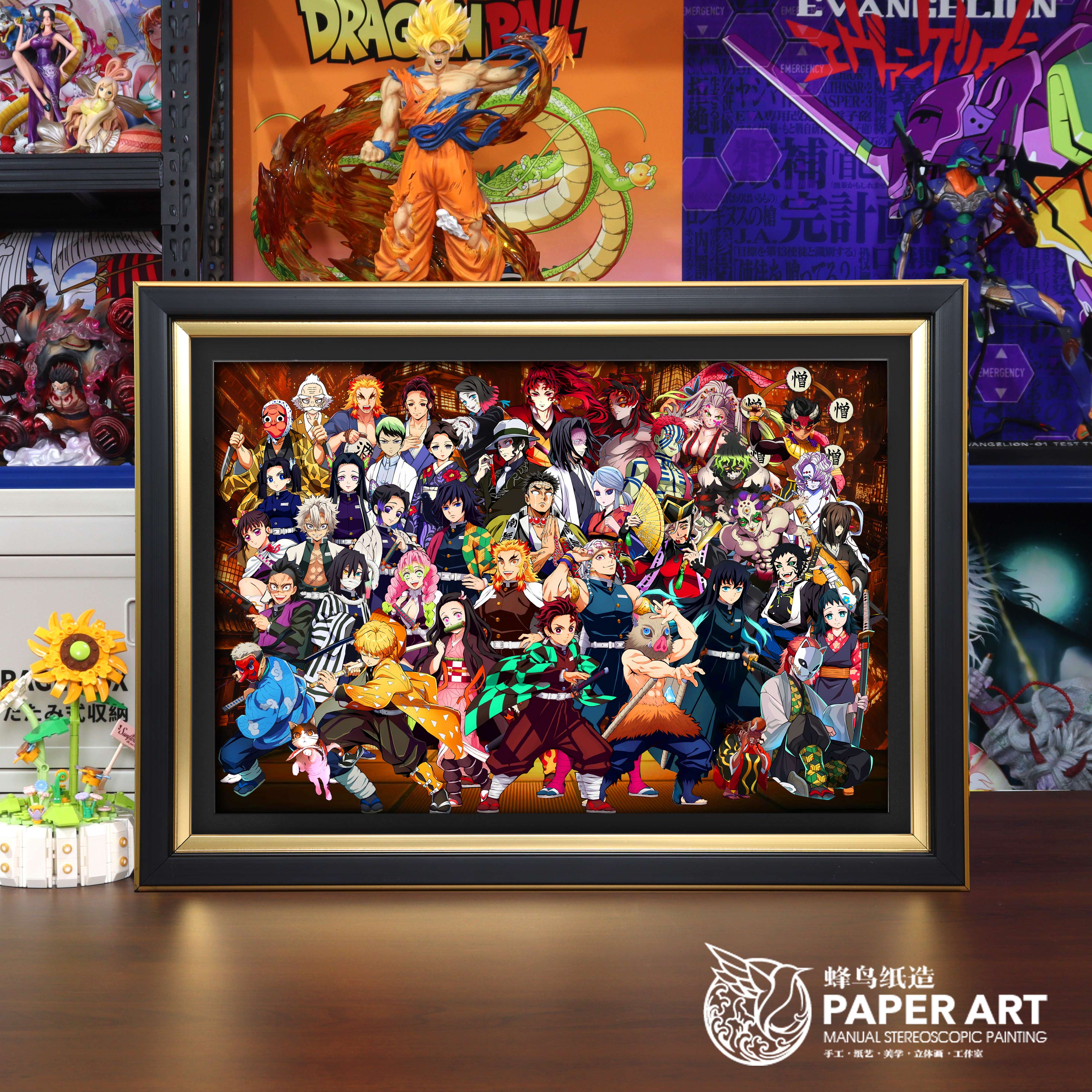 鬼灭之刃全员立体画无限城全家福