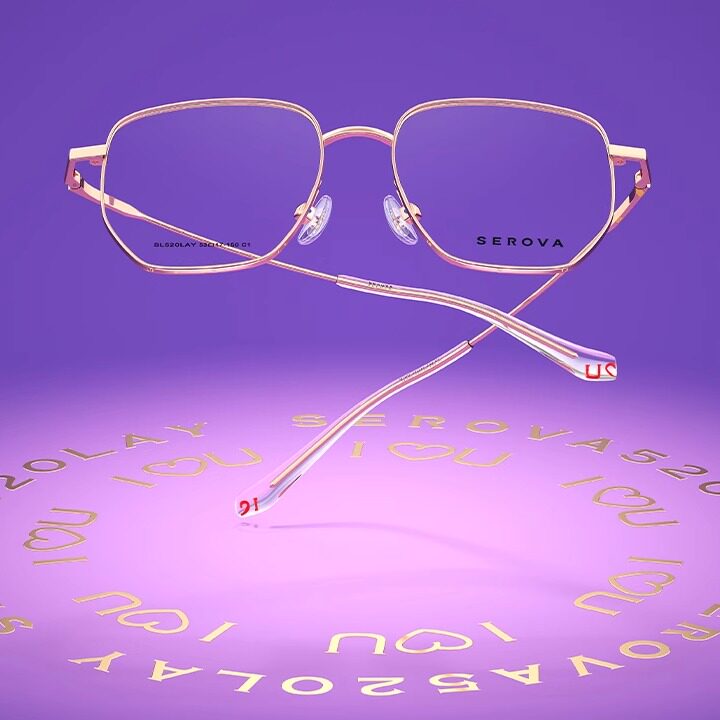 施洛华近视眼镜女可配度数镜框男情侣款时尚潮流SL520