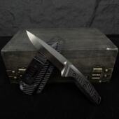 赞匠灭魂DC53高硬度户外露营生存小刀小直刀水果刀多功能刀具