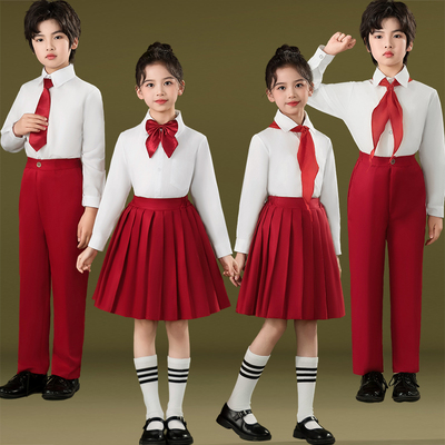 儿童合唱团演出服小学生