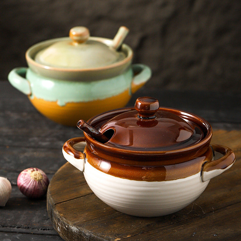 猪油罐带盖陶瓷耐高温家用老式荤油罐储油可放冰箱容器油泼辣子罐,厨房/烹饪用具,调味瓶罐/调料研磨器,淘宝优惠券,粉丝福利购,淘宝优惠卷