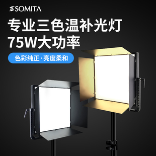 SOMITA闪拓ST1000专业直播补光灯主播美颜直播间氛围灯光led拍照服装 人像拍摄打光专用室内影棚柔光设备视频